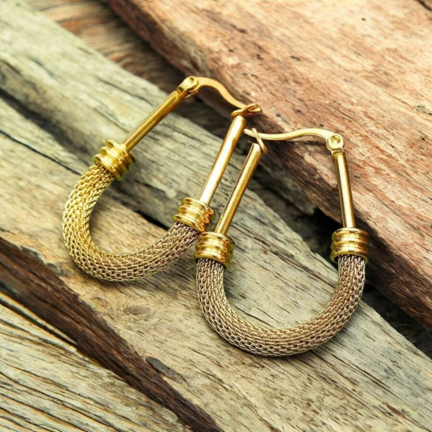 Textured Fancy Hoops