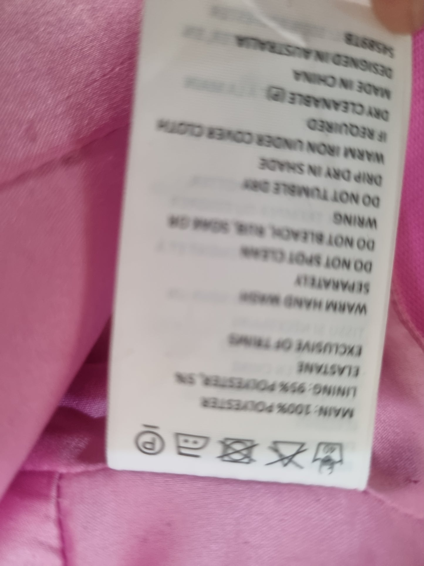 Bardot Hot Pink Crop sz 10