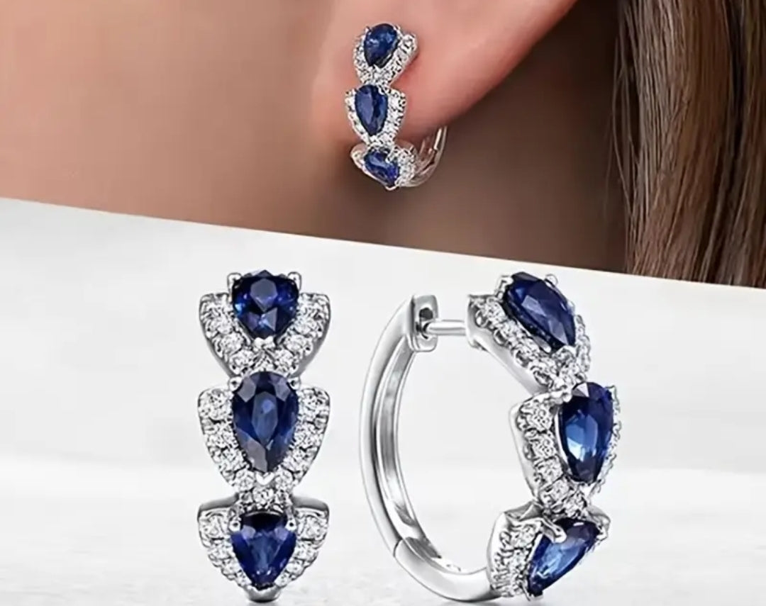 Serenity Hoop Earrings