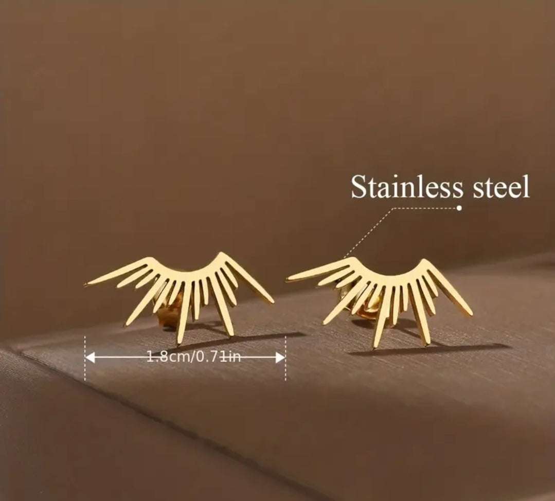 Sunrise Earrings Stainless Steel