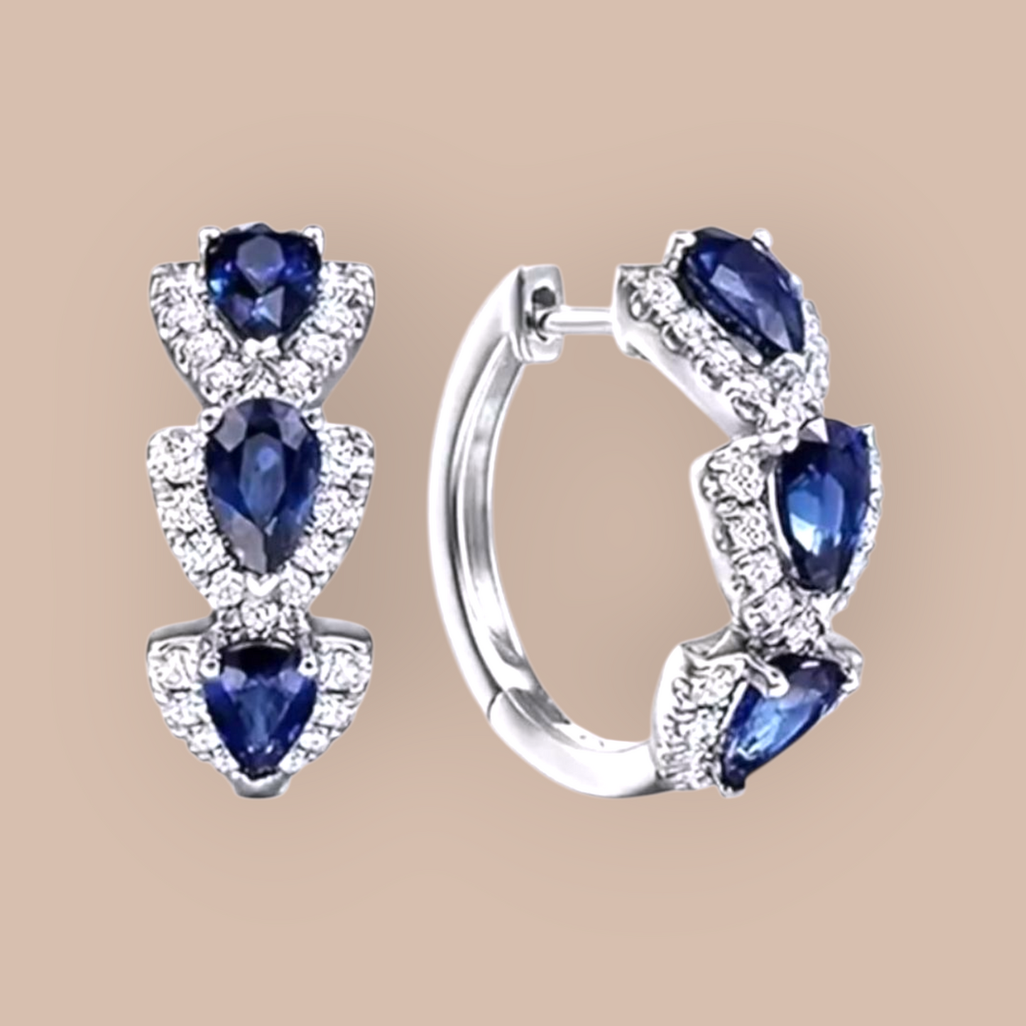 Serenity Hoop Earrings