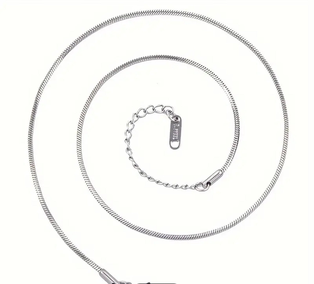 Stainless Steel Snake Chain 40+ 5cm Extender