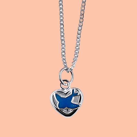 Sterling Silver Bluebird Pendant