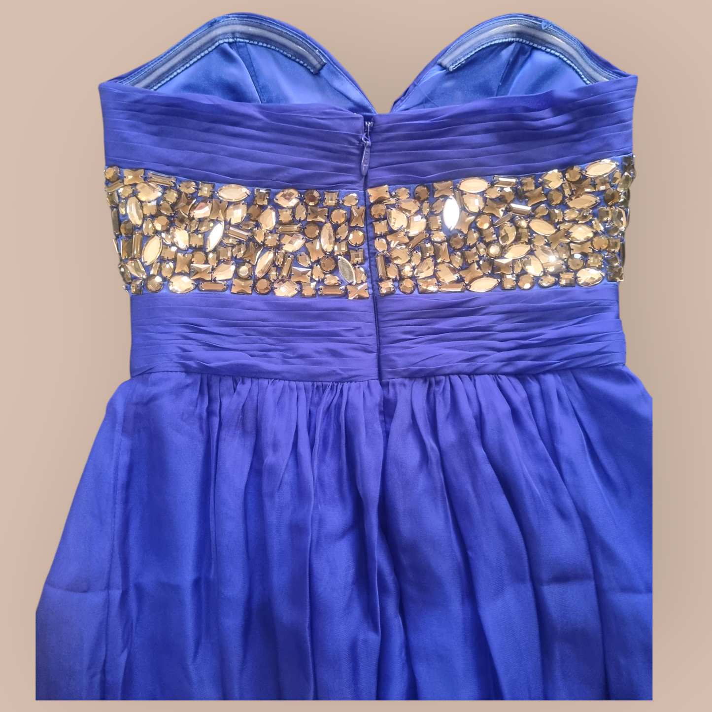 Bariano Embellished Formal Dress Sz 6