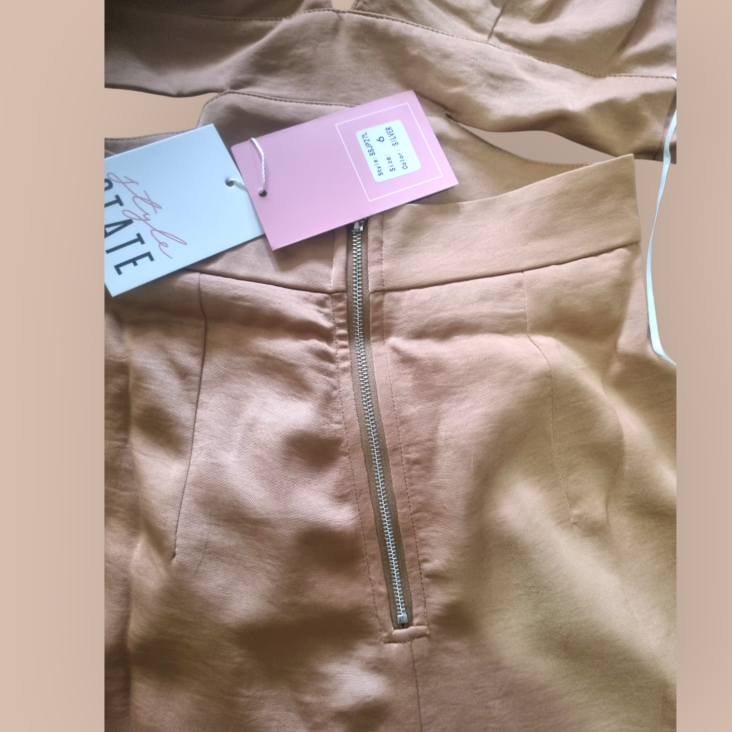 Tan Playsuit BNWT