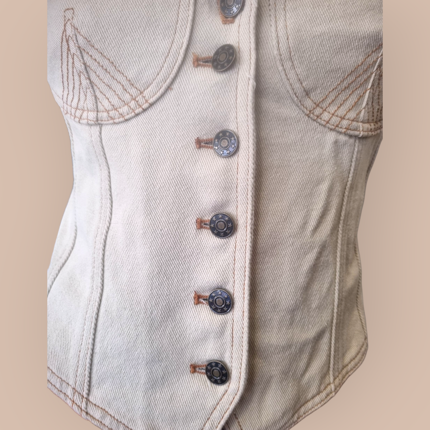 Lioness After Dark Corset- Ecru sz M