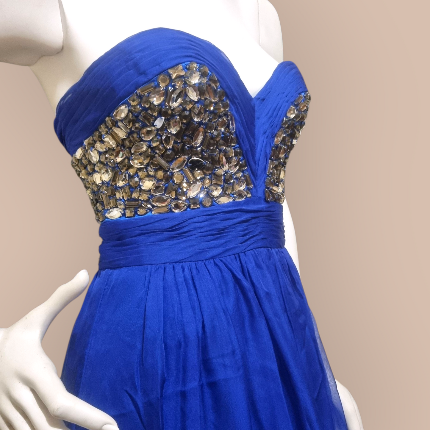 Bariano Embellished Formal Dress Sz 6