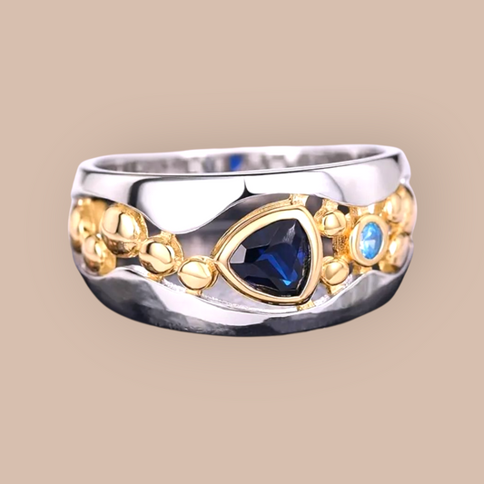 Sterling Silver Gemstone Ring