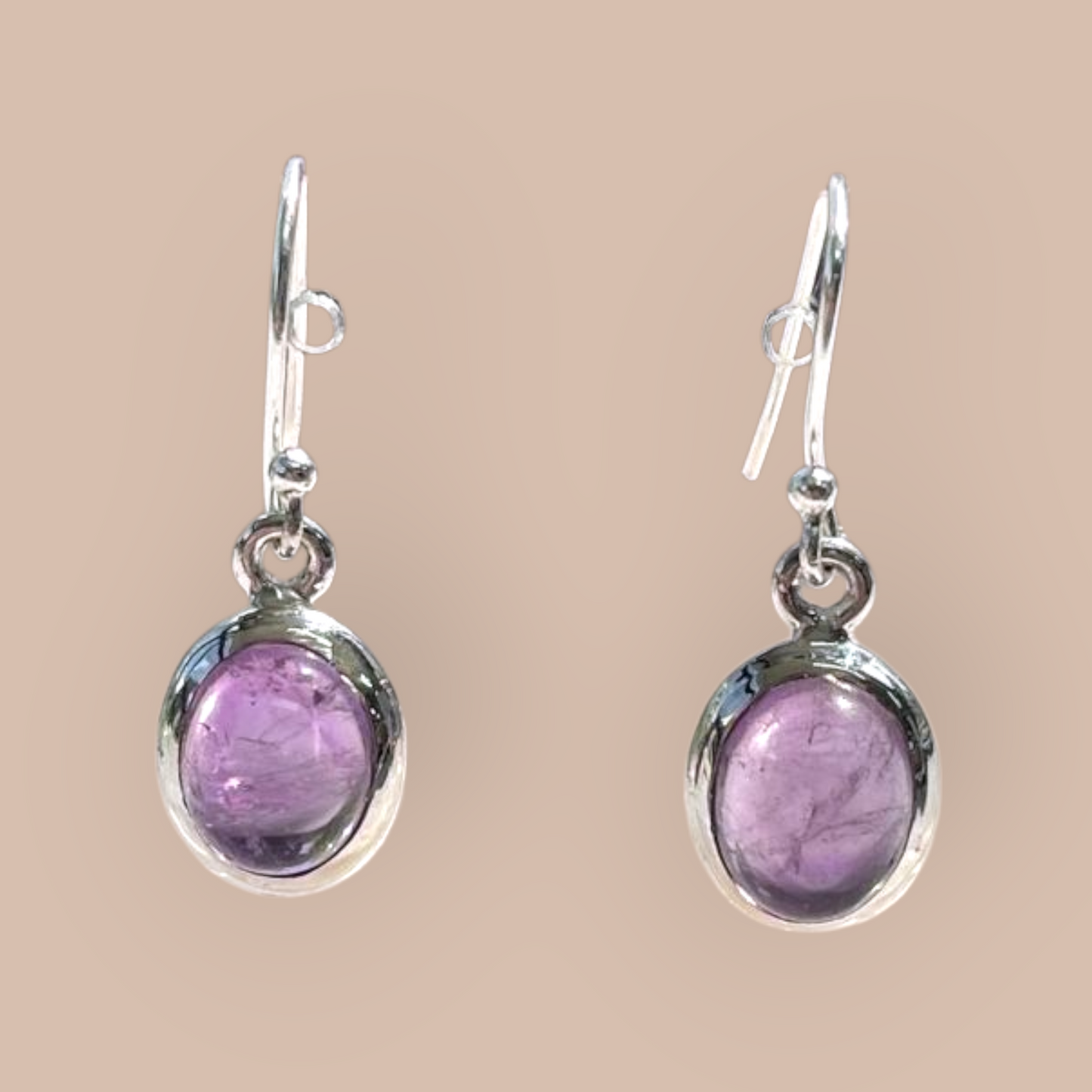 Amethyst 925 Sterling Silver Earrings