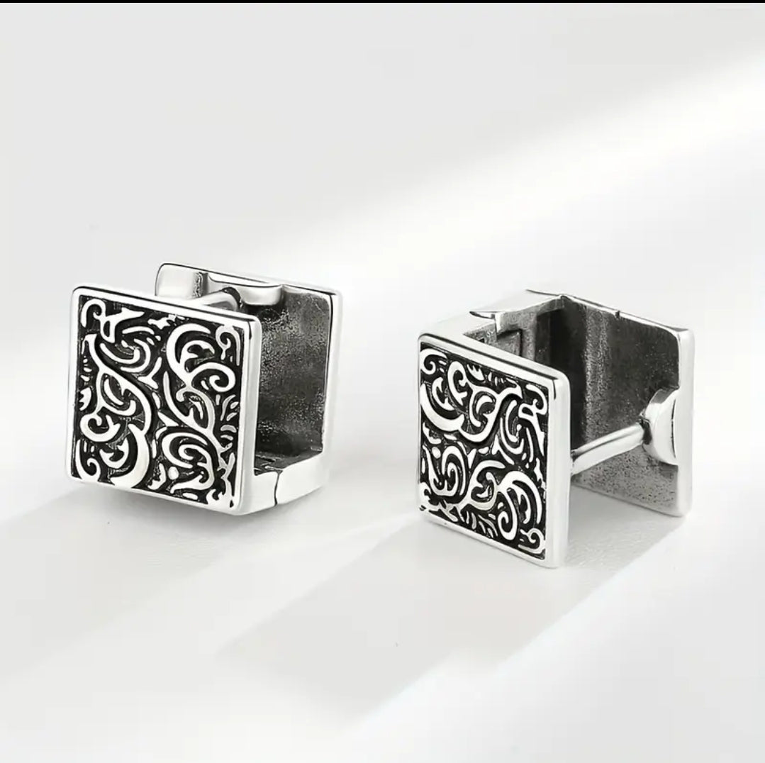 Square Cube Style Earrings