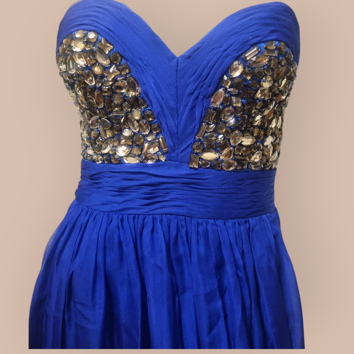 Bariano Embellished Formal Dress Sz 6