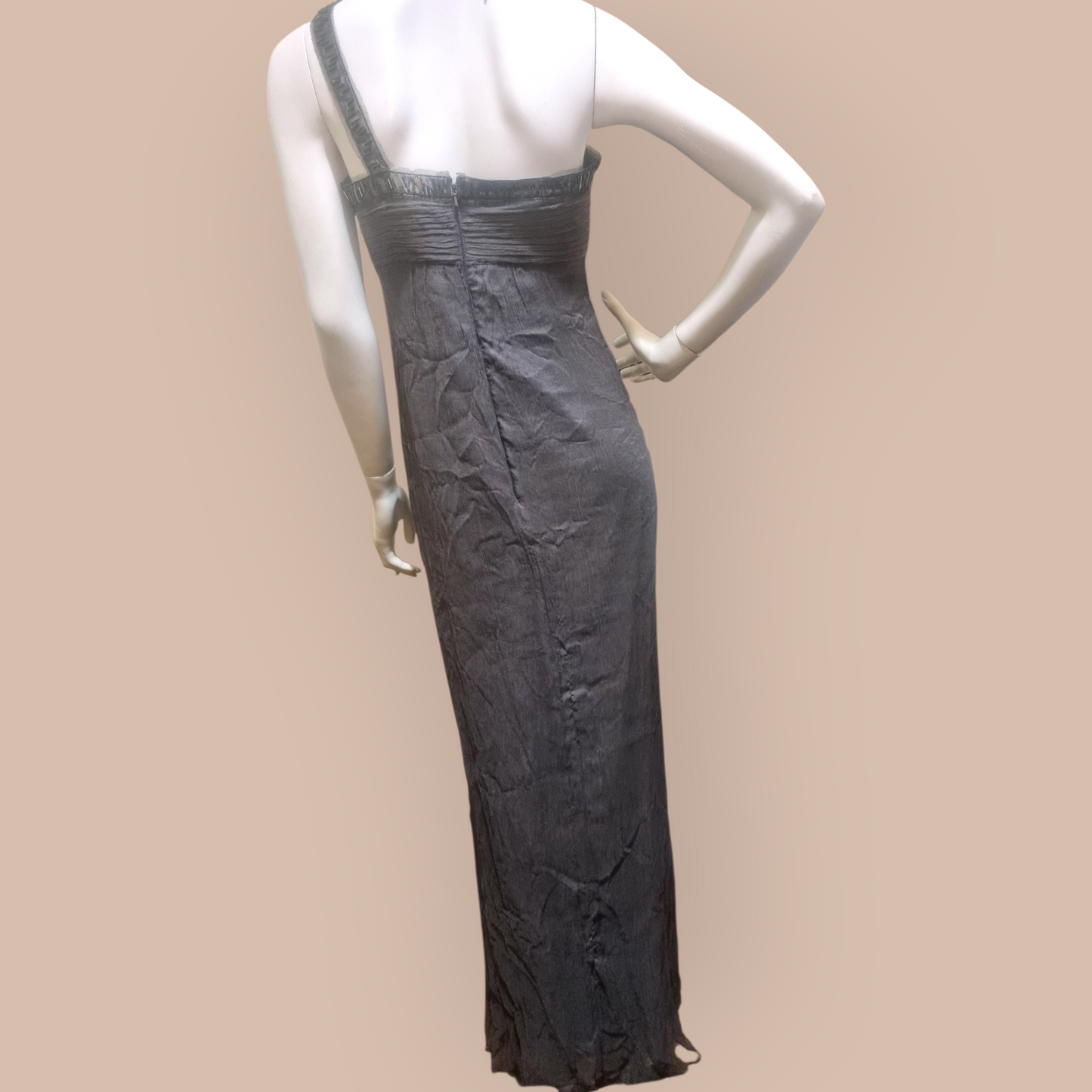 Sheike Embellished Silk Maxi Dress sz 8
