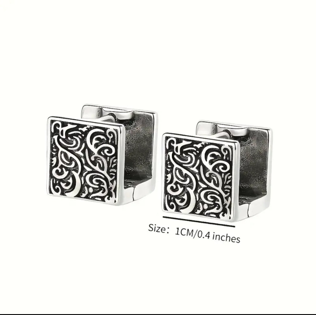 Square Cube Style Earrings