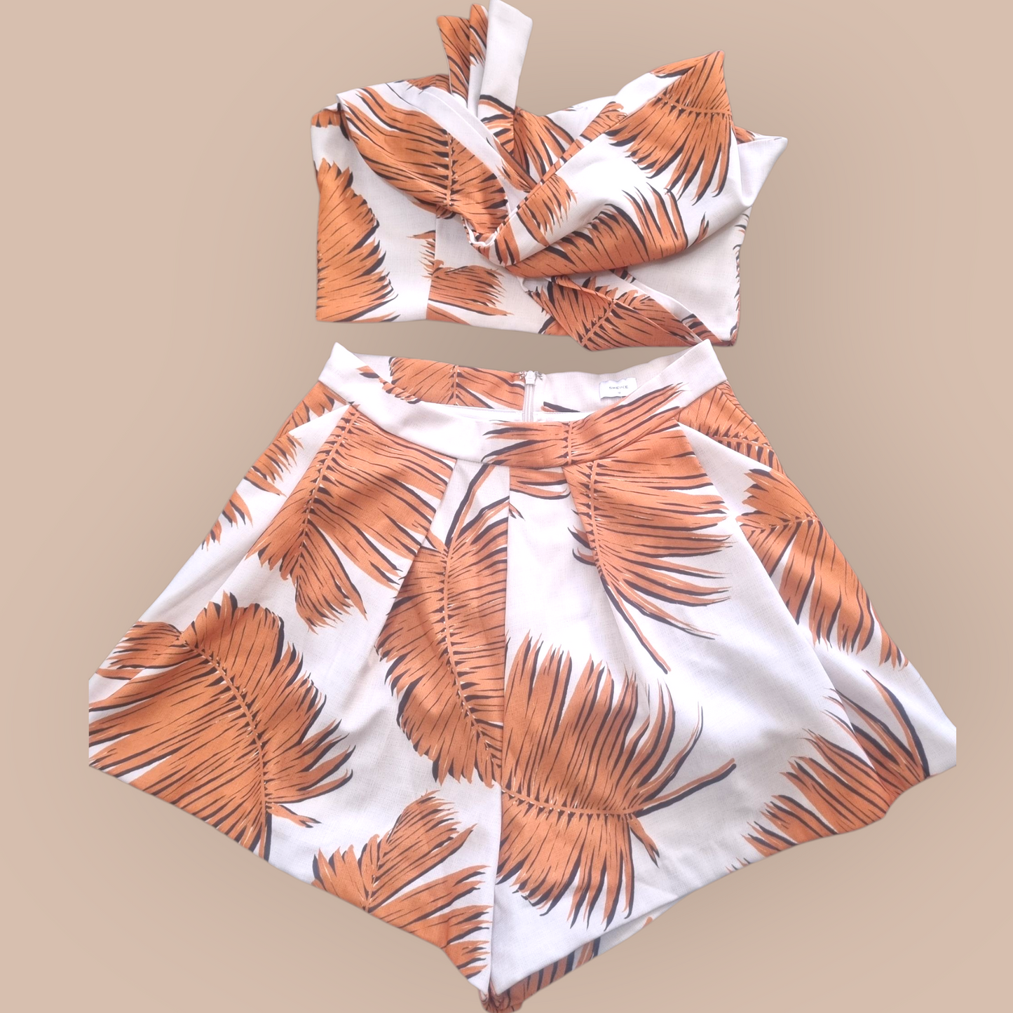 Sheike Top and Shorts Set Sz 12