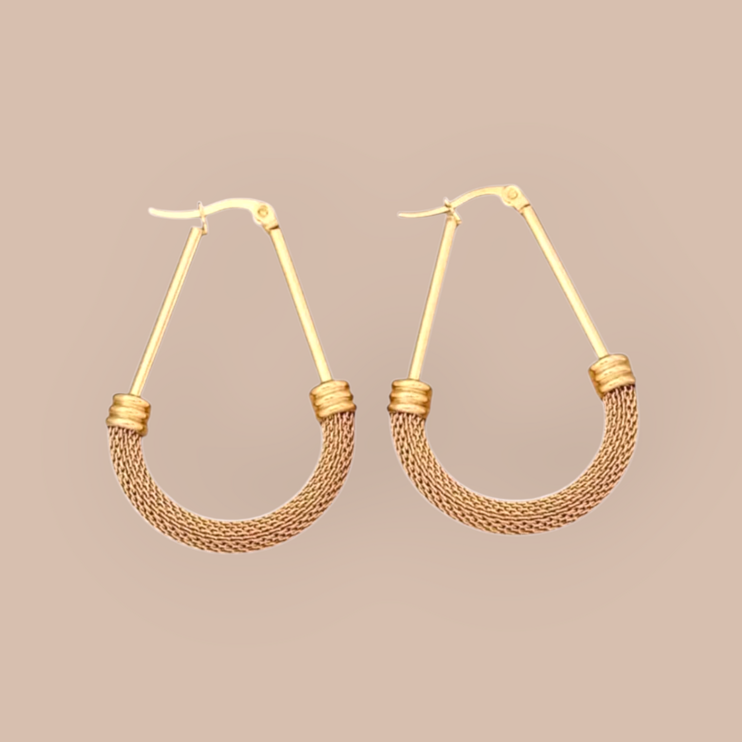 Textured Fancy Hoops