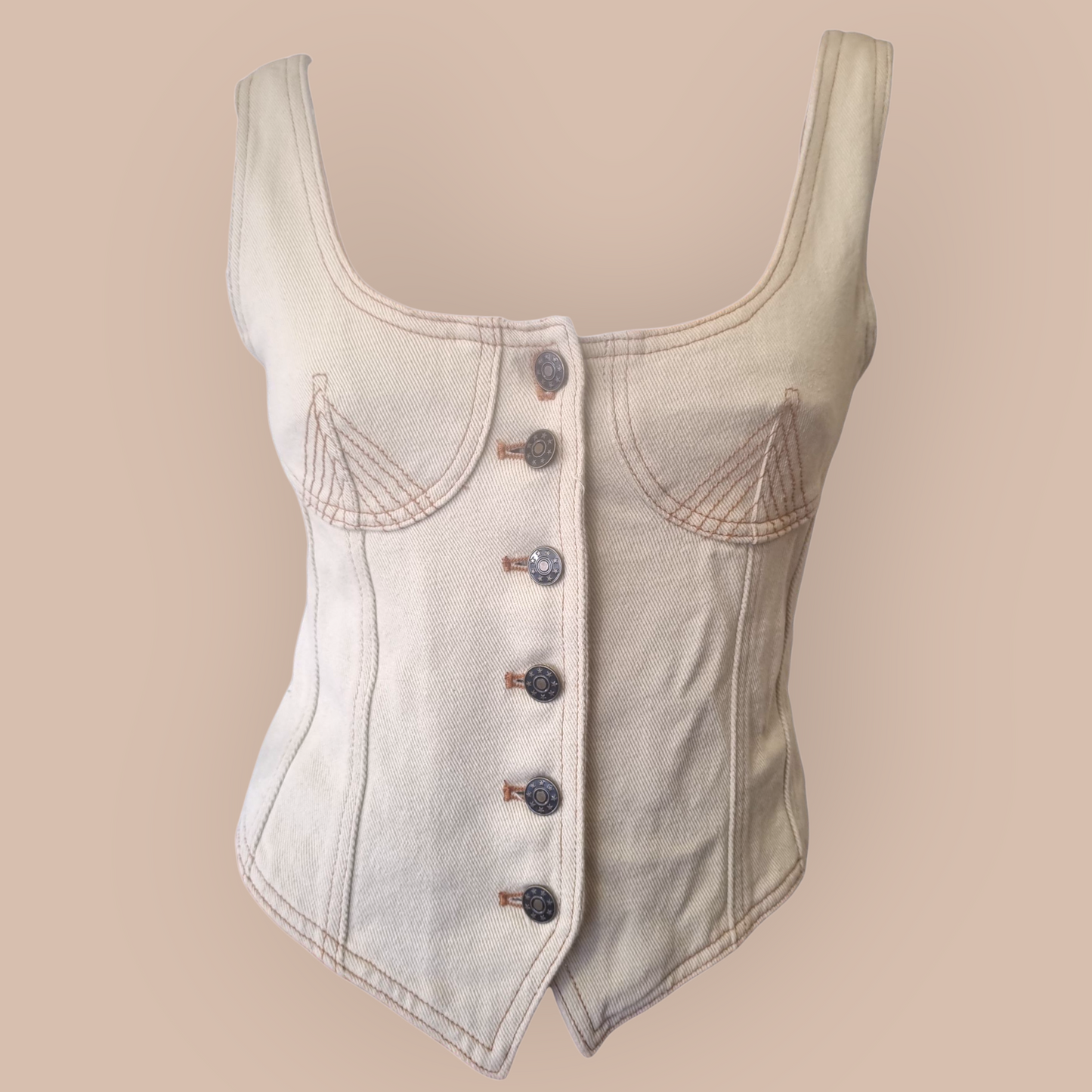 Lioness After Dark Corset- Ecru sz M