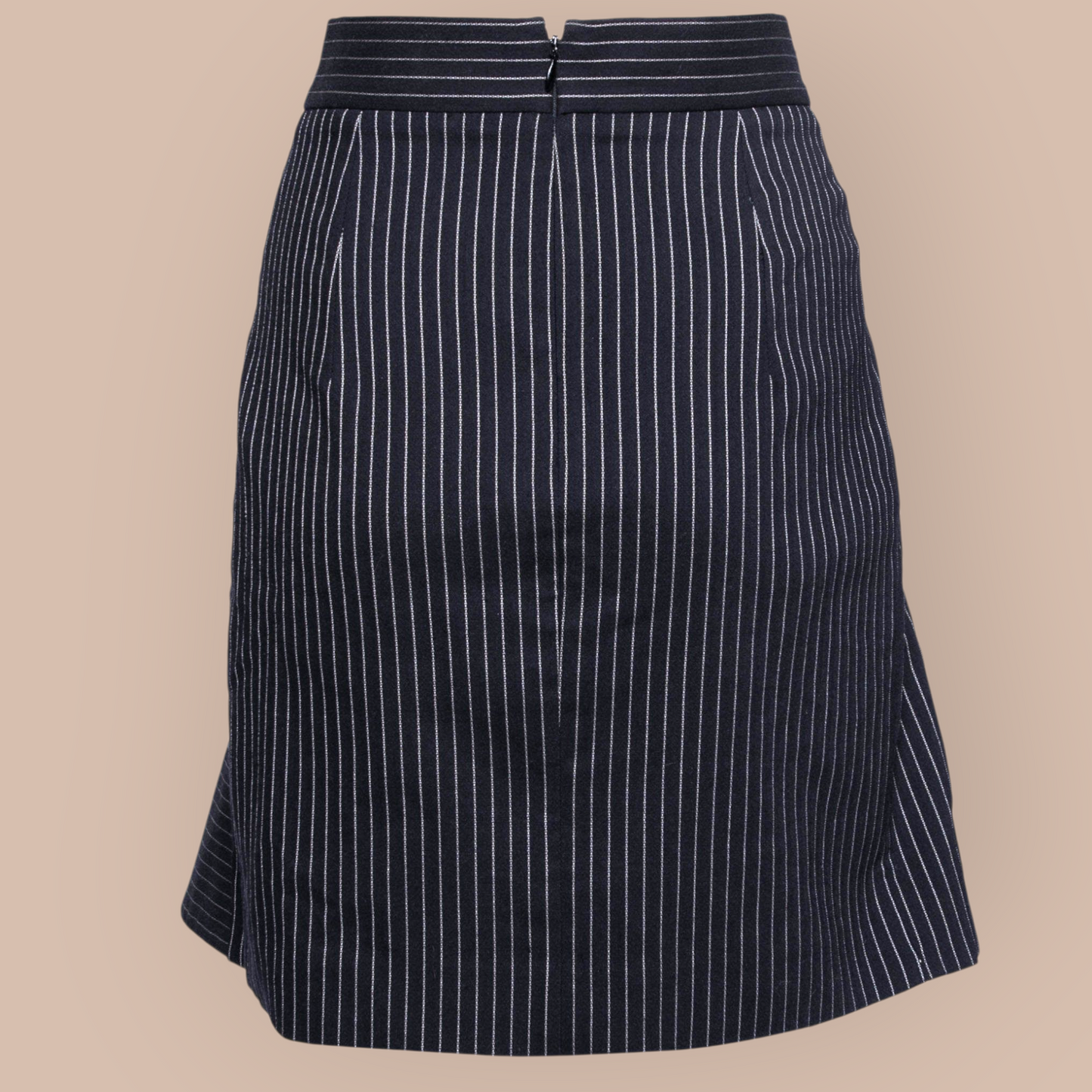 Designer Stella McCartney Pinstripe Skirt Sz 42 (fit 8 to 10)