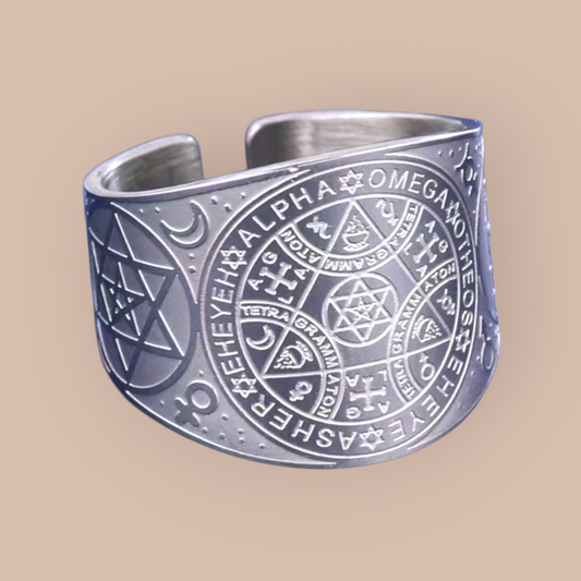 Mystic Seal Cuff Ring