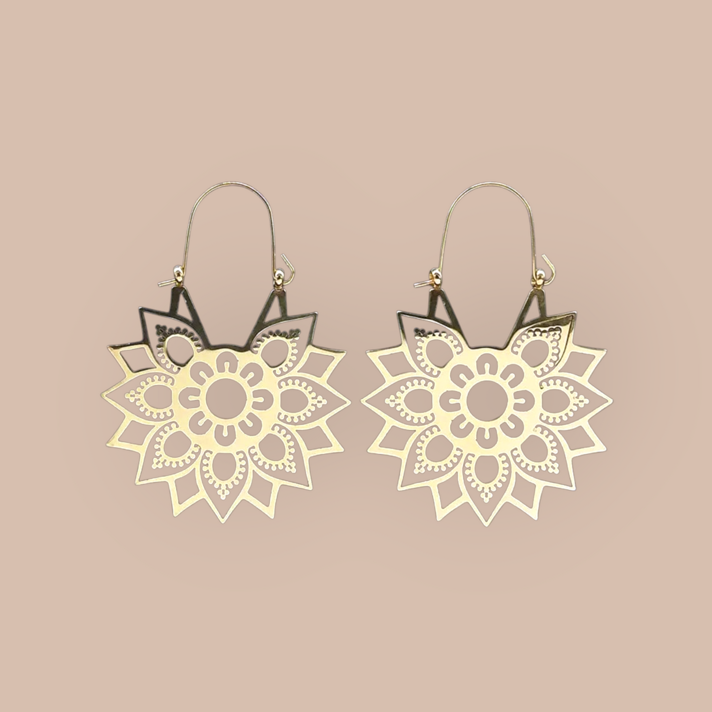 Boho Mandala Earrings