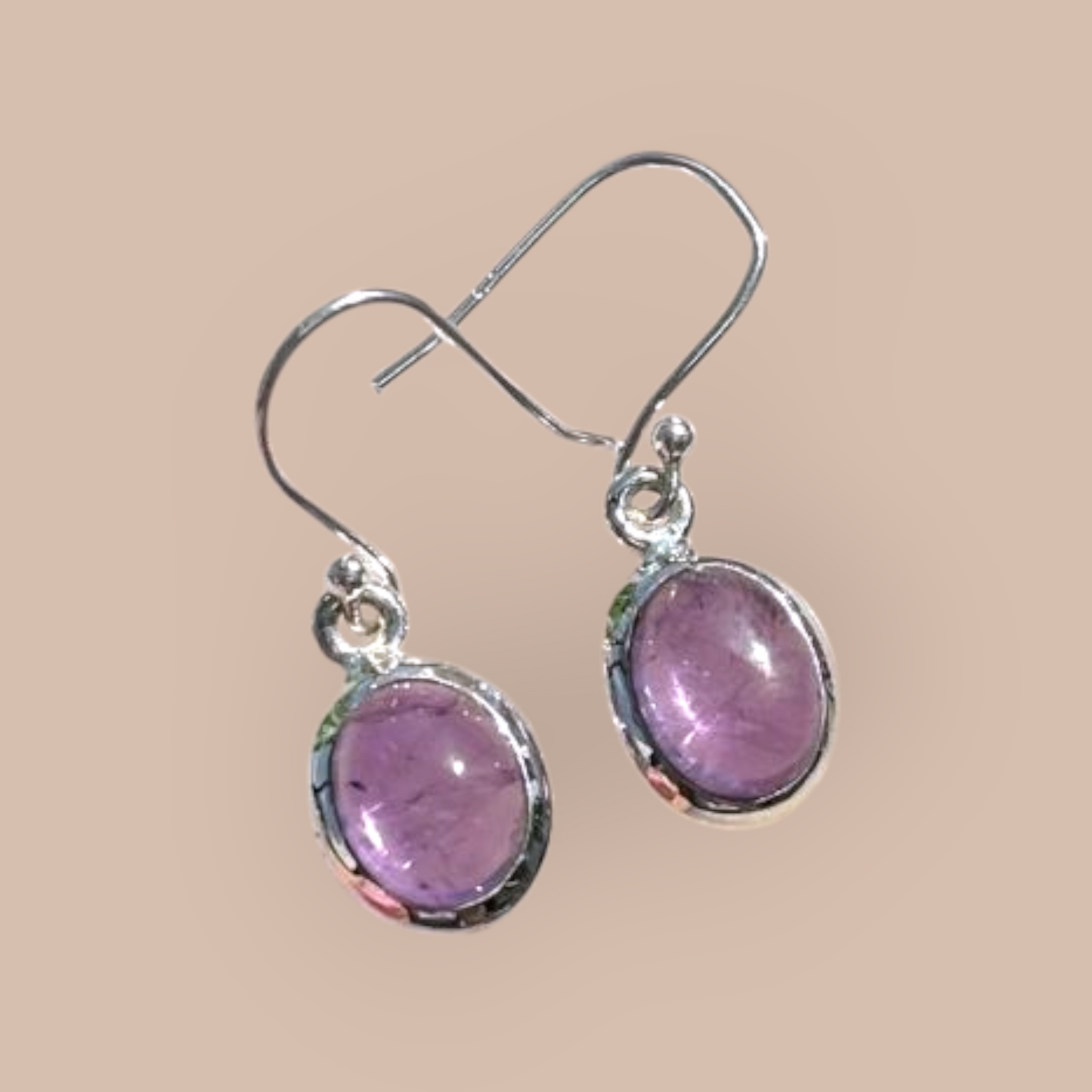 Amethyst 925 Sterling Silver Earrings