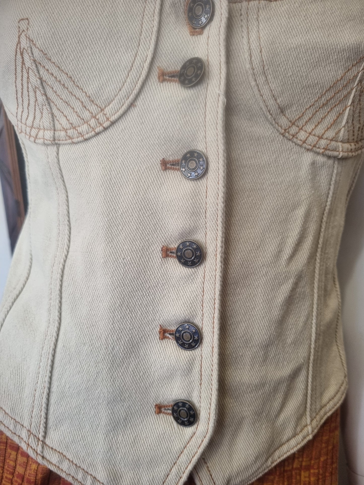 Lioness After Dark Corset- Ecru sz M