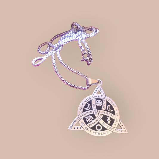 Blessed Be Triquera Pendant and Chain